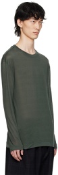 LEMAIRE Gray Soft Long Sleeve T-Shirt
