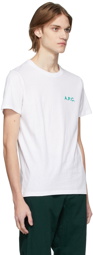 A.P.C. White Mike T-Shirt