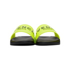 Givenchy Yellow Logo Flat Sandals