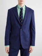 Polo Ralph Lauren - Pinstriped Wool-Blend Blazer - Blue
