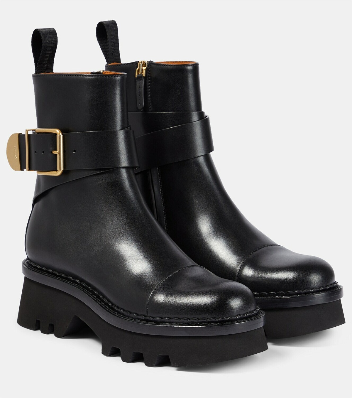 Chloé Leather ankle boots Chloe