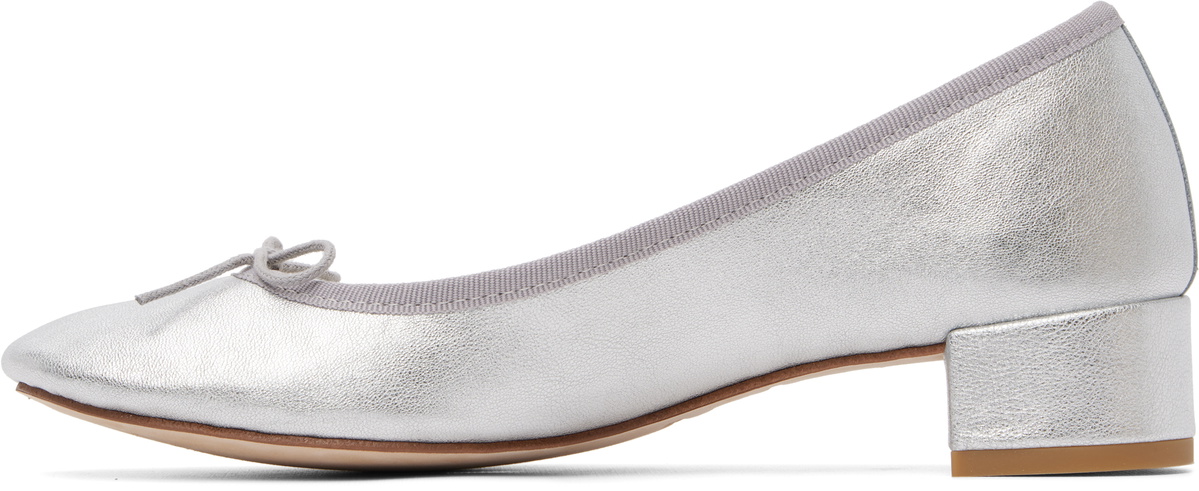 Repetto Silver Camille Heels