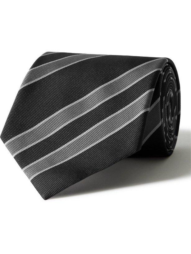 Photo: TOM FORD - 8cm Striped Silk-Faille Tie