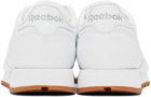 Reebok Classics White Classic Leather Sneakers