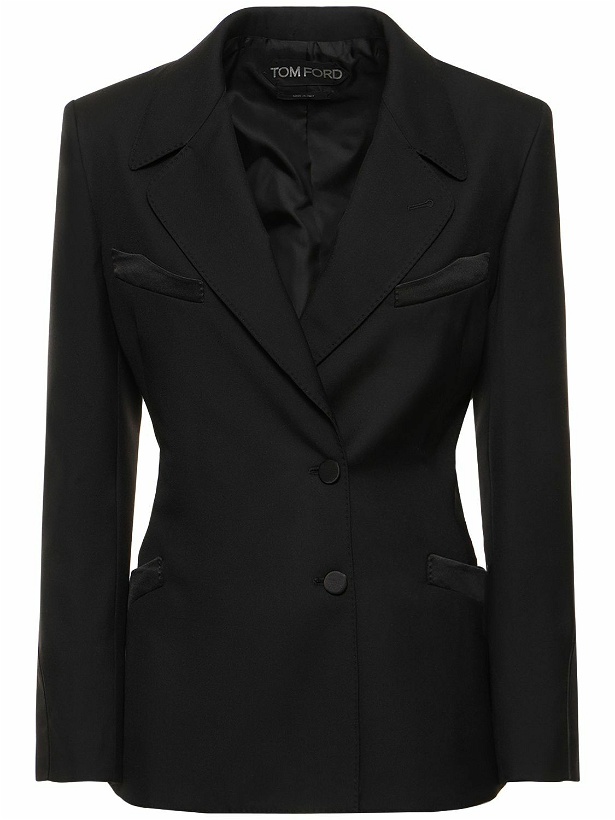 Photo: TOM FORD - Twill Single Breasted Jacket