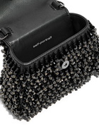 Self-portrait Micro Embellished Leather top Handle bag - Black - One Size