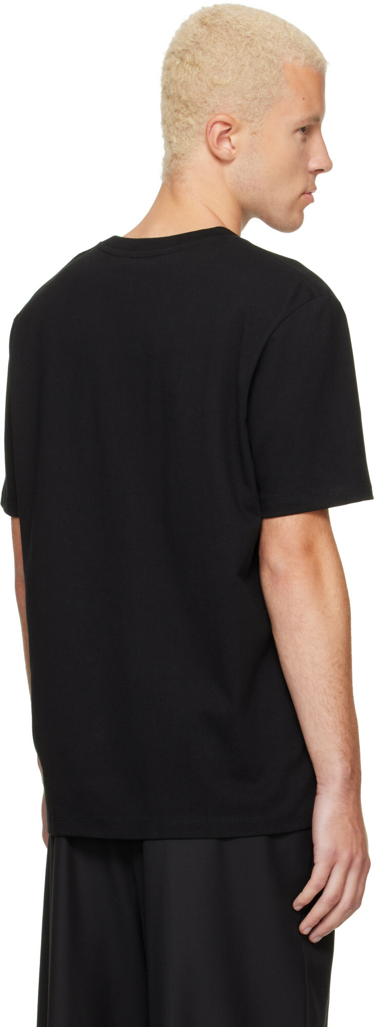 BALMAIN Two-Pack Black 'Balmain Vintage' T-shirts
