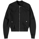 Rick Owens Men's Geth Bomber Jacket in Black