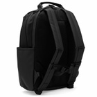 RAINS Clip Front Backpack in Black 