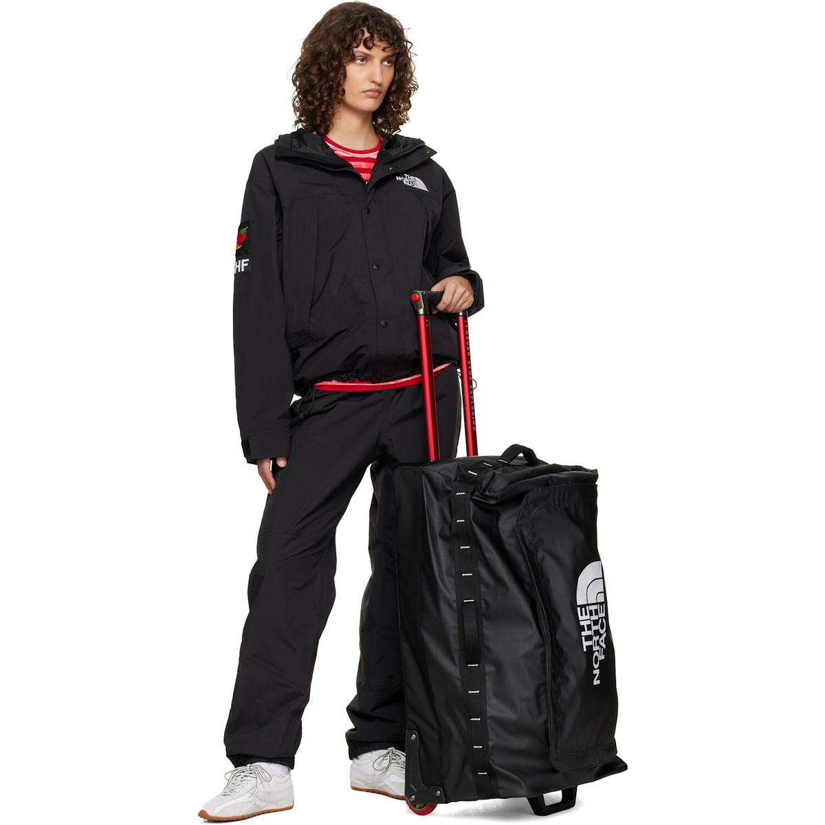 The North Face Black Base Camp Voyager 29 Roller Suitcase