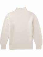 TOM FORD - Ribbed Cashmere Rollneck Sweater - Neutrals