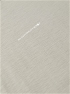 NN07 - Jerome Logo-Print Slub Cotton-Jersey Sweatshirt - Gray