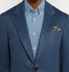 Berluti - Blue Slim-Fit Mélange Cashmere Blazer - Cobalt blue