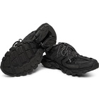 Balenciaga - Track Leather, Mesh and Rubber Sneakers - Men - Black