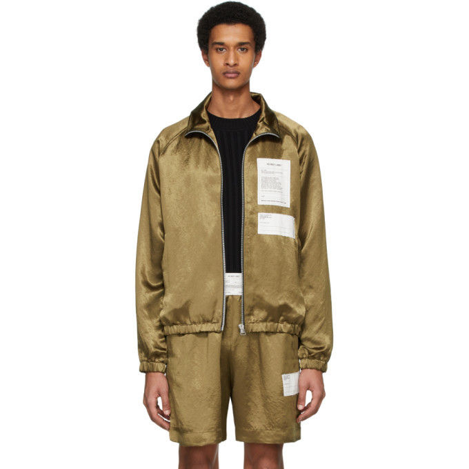 Helmut Lang Bronze Warm Up Jacket Helmut Lang