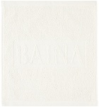 Baina Off-White Agnes Face Cloth