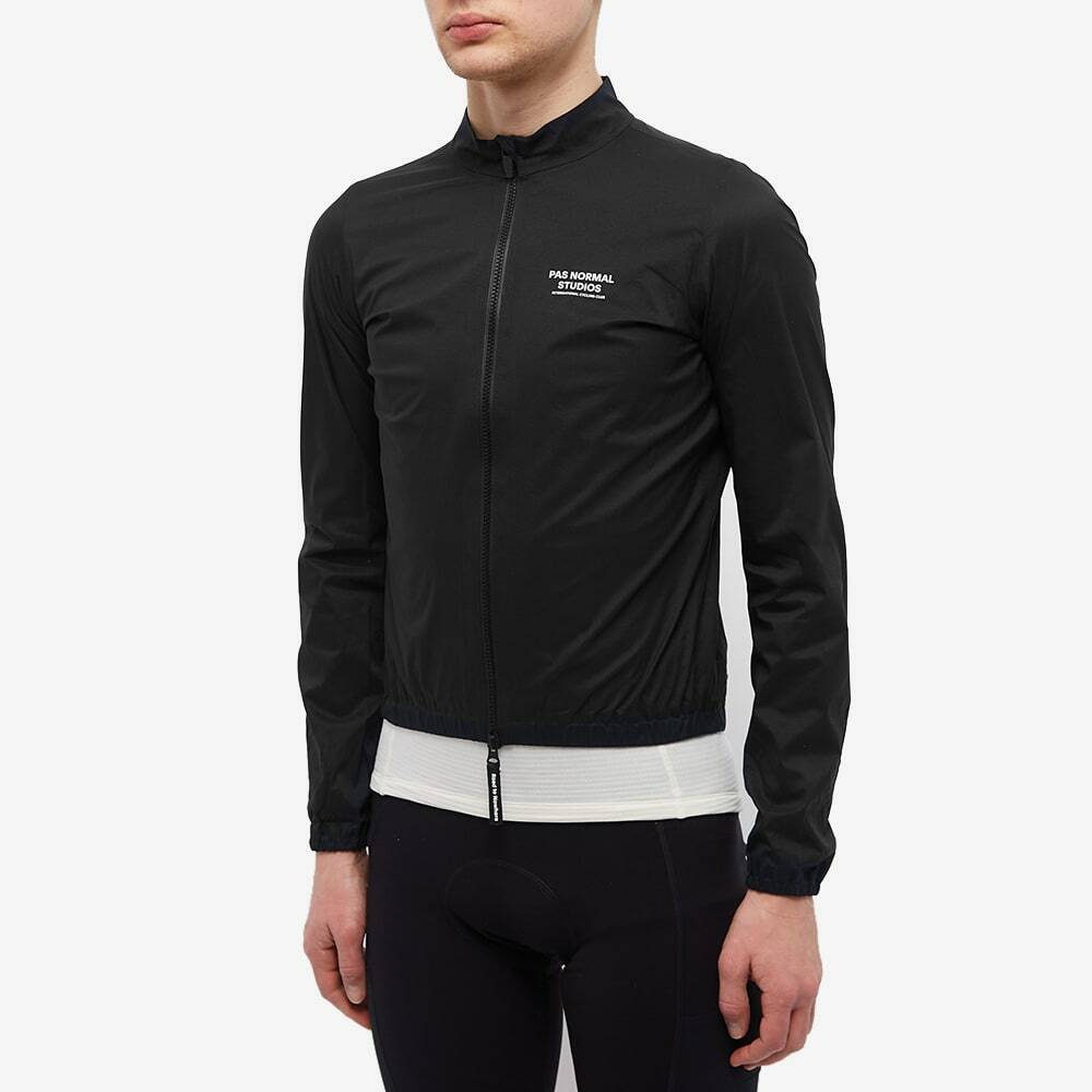 Pas Normal Studios Men's Mechanism Rain Jacket in Black Pas Normal