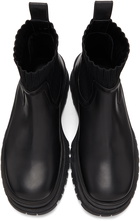 Staud Black Bow Boots