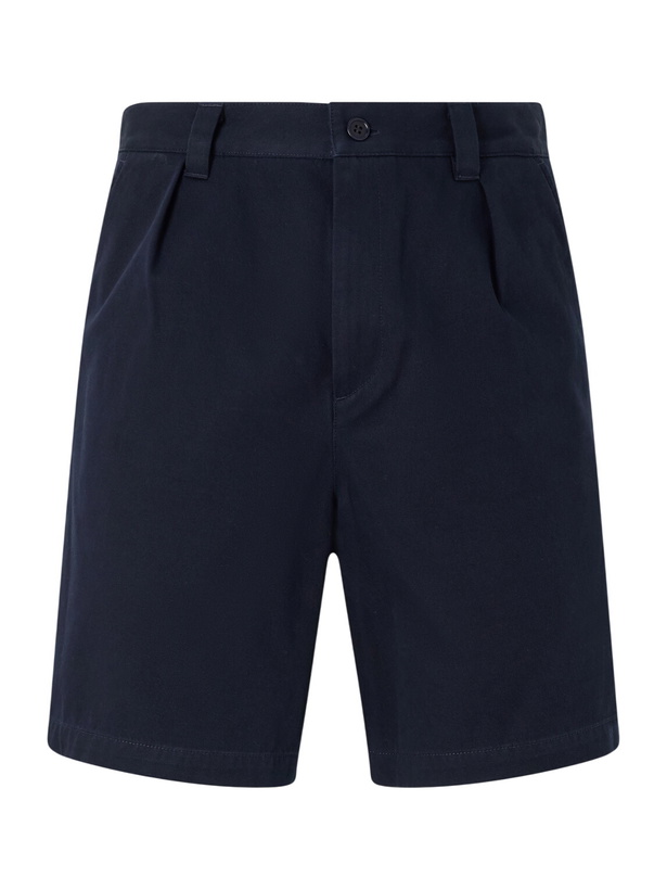Photo: A.P.C. - Otis Straight-Leg Cotton Shorts - Blue