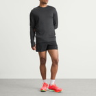 Nike Running Men's Long Sleeve Wool Top in Black/Anthracite