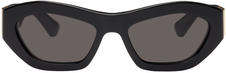 サングラス BOTTEGA VENETA FW22 ANGLE SUNGLASSES (712690 V23302504) Bottega Veneta Trapezoidal Acetate Sunglasses – Prestige Optical