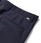 Incotex - Tapered Wool Trousers - Blue