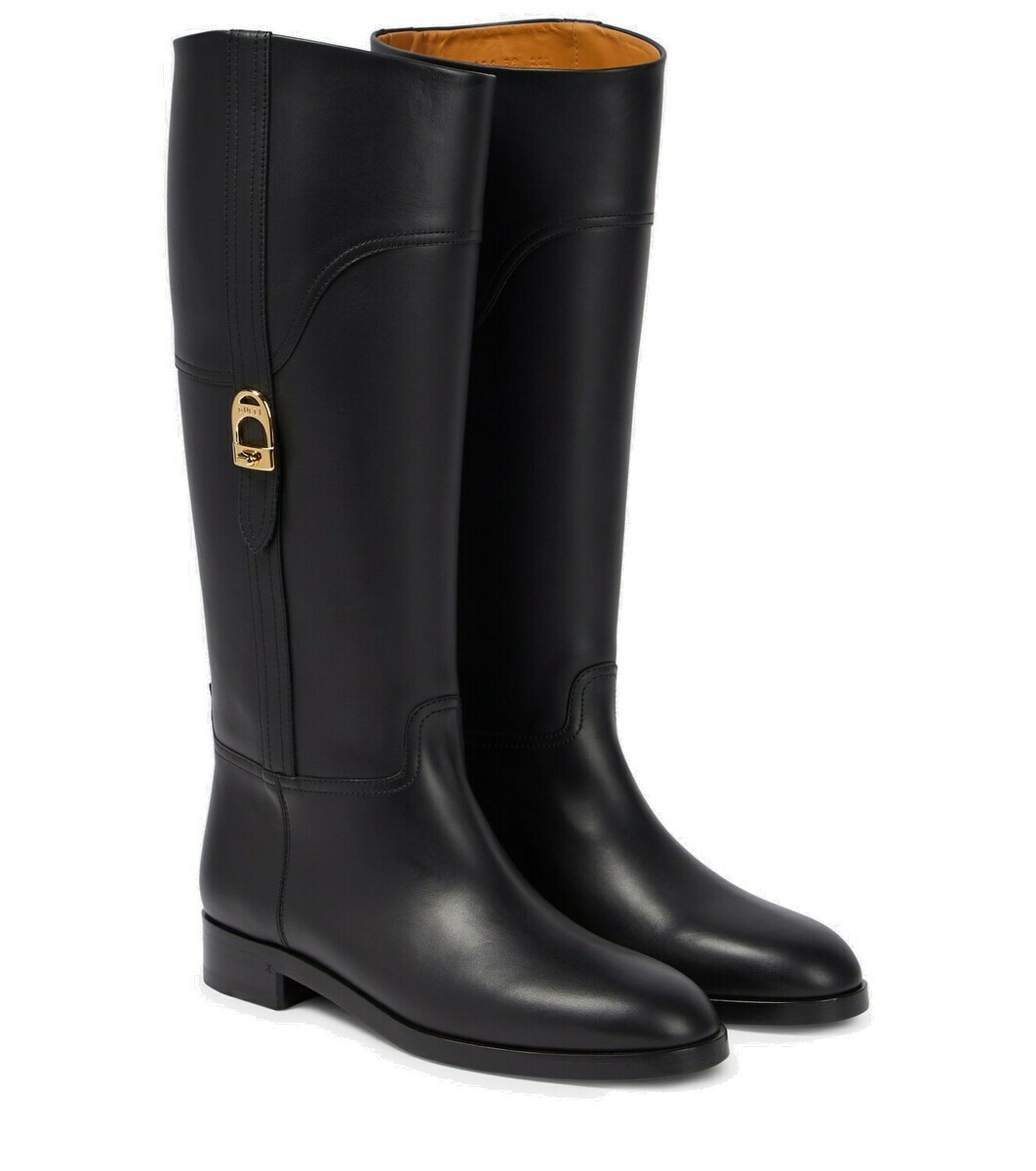 Gucci Leather knee-high boots Gucci
