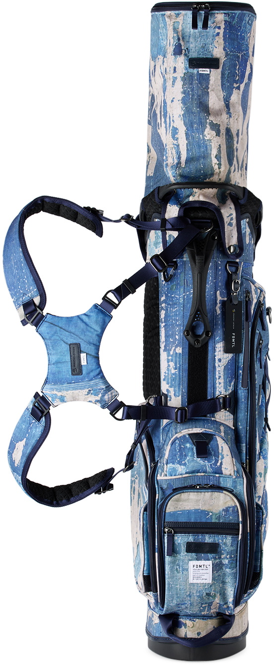 master-piece Blue FDMTL Edition Golf Bipod Caddy Bag Master-Piece Co