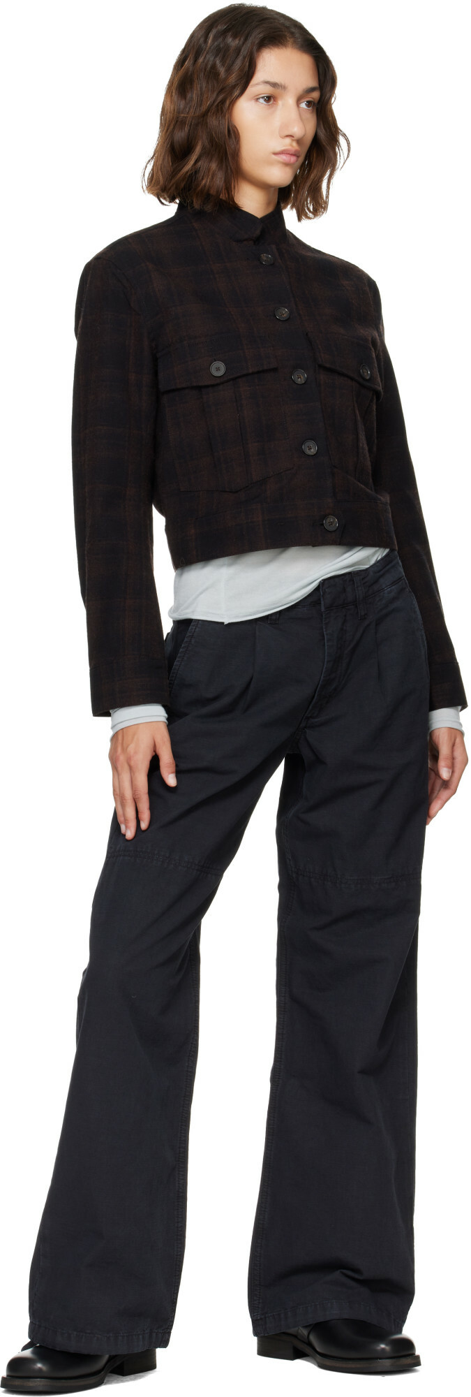 JEANERICA Black Mina Trousers
