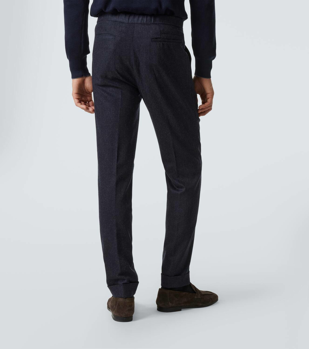 Thom Sweeney Cashmere straight pants