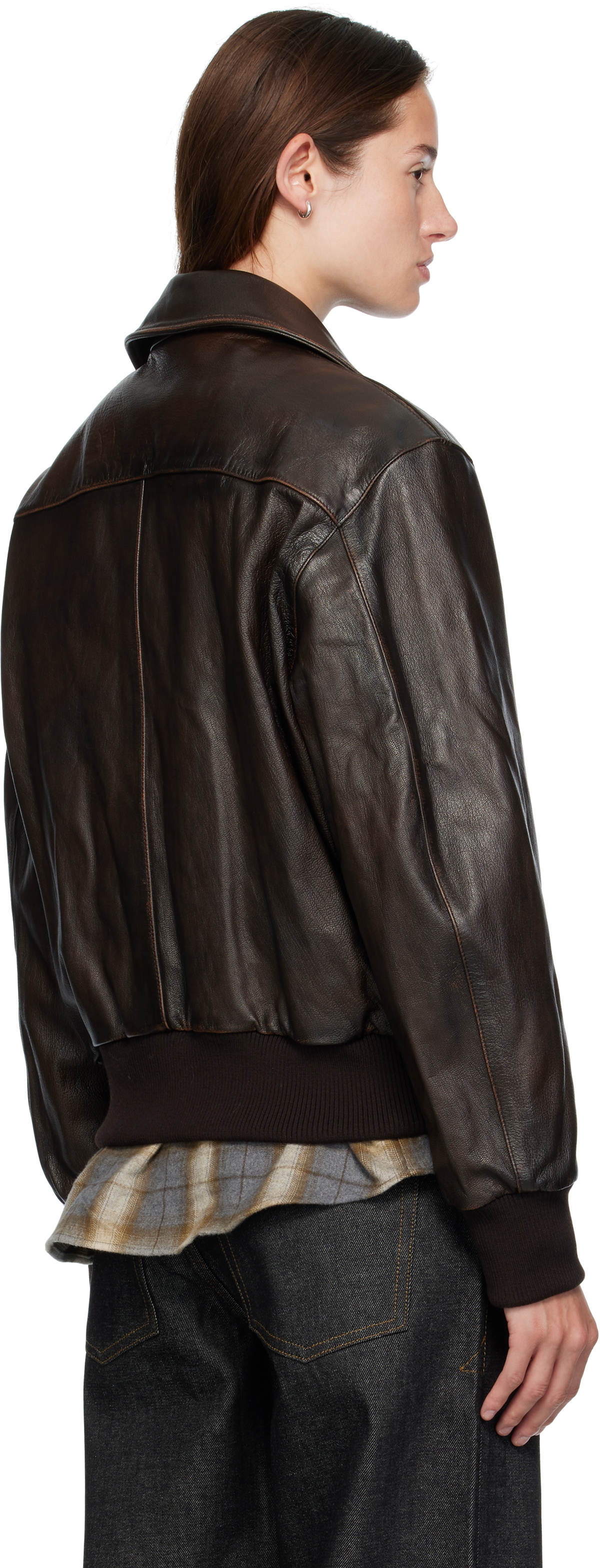 COOR Brown A2 Leather Jacket