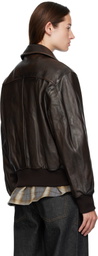 COOR Brown A2 Leather Jacket