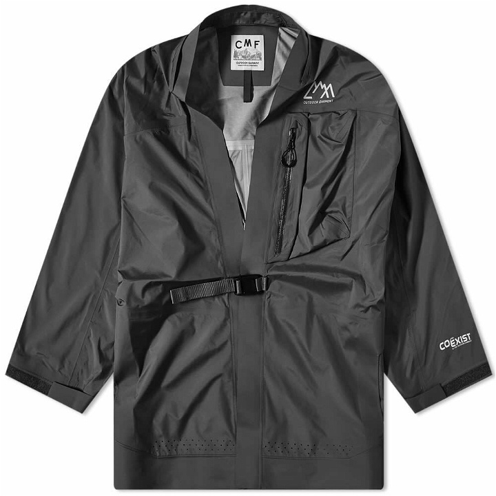 Photo: CMF Comfy Outdoor Garment Men's Haori Shell Coexist Kimono Jacket in Black