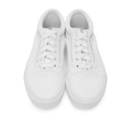 Vans White Old Skool Platform Sneakers