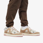 Represent Men's Bully Sneakers in Pink/Sesame