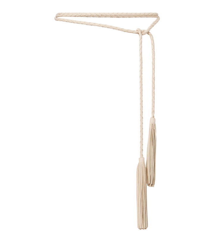 Photo: Nour Hammour Leather tassel belt