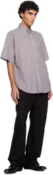 Hed Mayner Brown Short Sleeve Shirt
