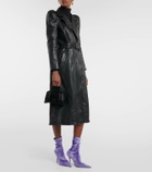Balenciaga Knife velvet sock boots