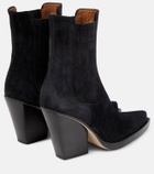 Paris Texas Dallas suede Chelsea boots