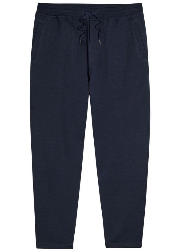 Photo: Brunello Cucinelli Tapered-leg Cotton-blend Sweatpants Multicoloured 1