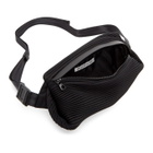 Pleats Please Issey Miyake Black Bias Pleats Waist Bag