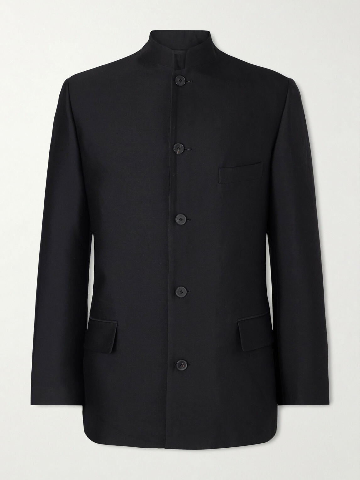 Enfants Riches Déprimés - Austrian Alchemist Virgin Wool and Silk-Blend Blazer - Black