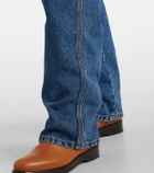Loro Piana Etienne high-rise straight jeans