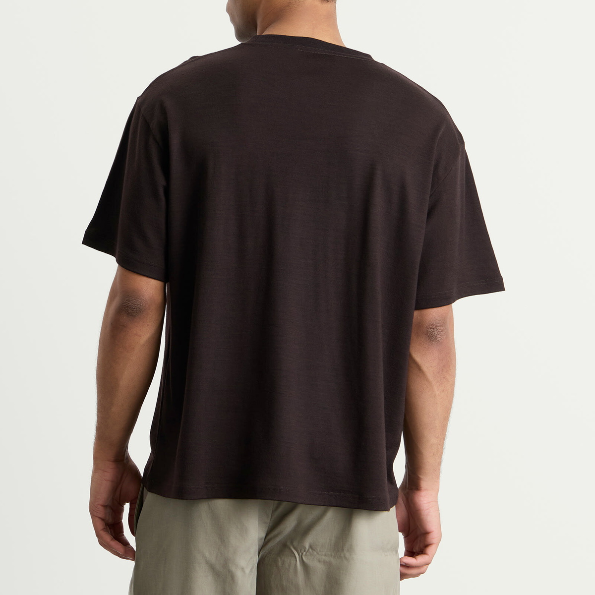 Studio Nicholson Men's Andies T-Shirt in Black Grape