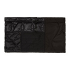 Comme des Garcons Homme Black Quilted Scarf