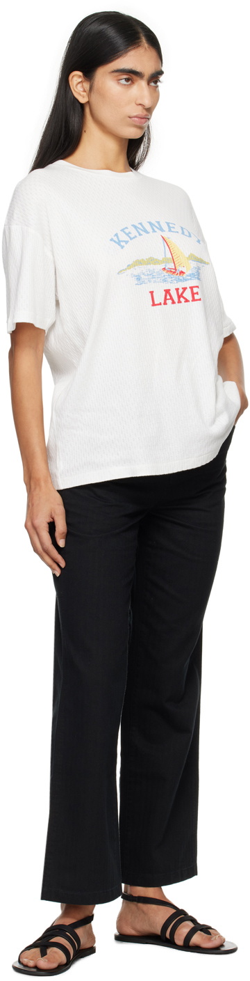 Bode White 'Kennedy Lake' T-shirt Bode