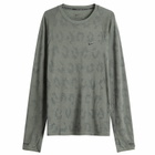 Nike Running Men's Nike Run Division Long Sleeved T-Shirt in Jade Horizon/Iron Grey