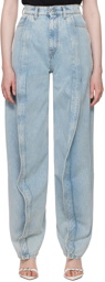 Y/Project Blue Banana Jeans