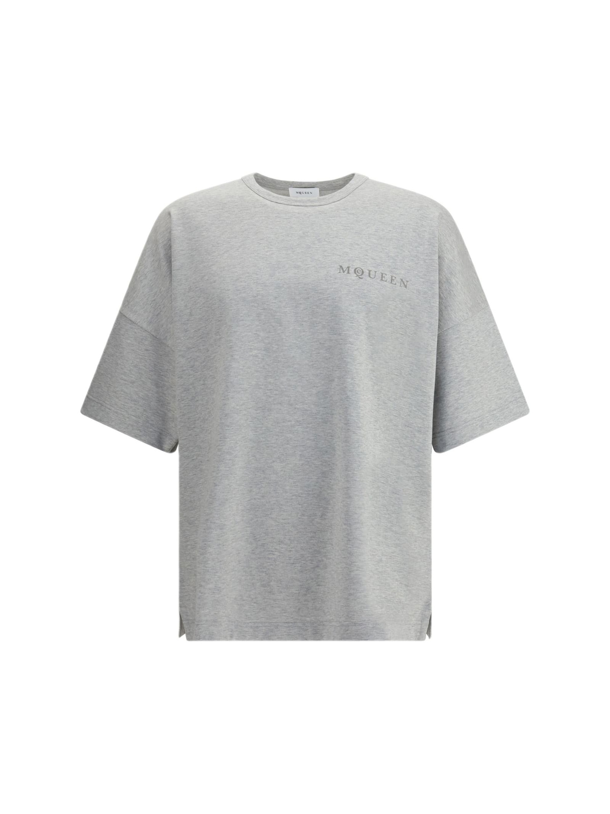 Alexander McQueen Men's Exploded Logo Oversized T-Shirt in