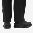 Alexander McQueen Men's Tread Sole Zip Sneakers in Black